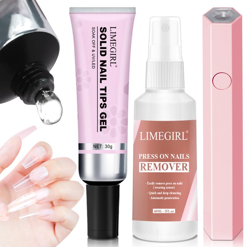 Nail Art Ideas - 30g Soft Transparent Nail Tips Gel