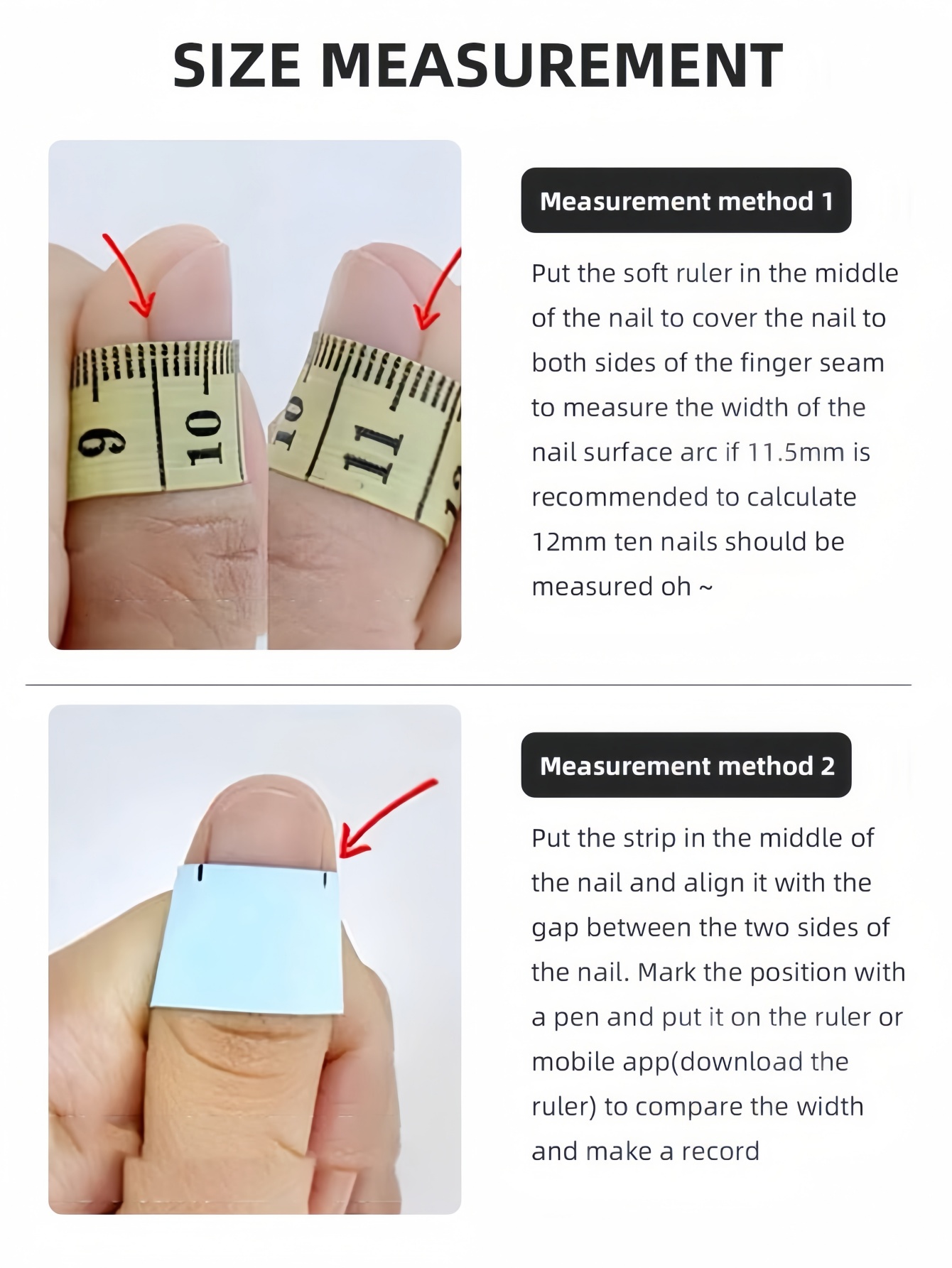 10 Pieces of Short Square Roun - đánh giá và giá Nail Art Press On