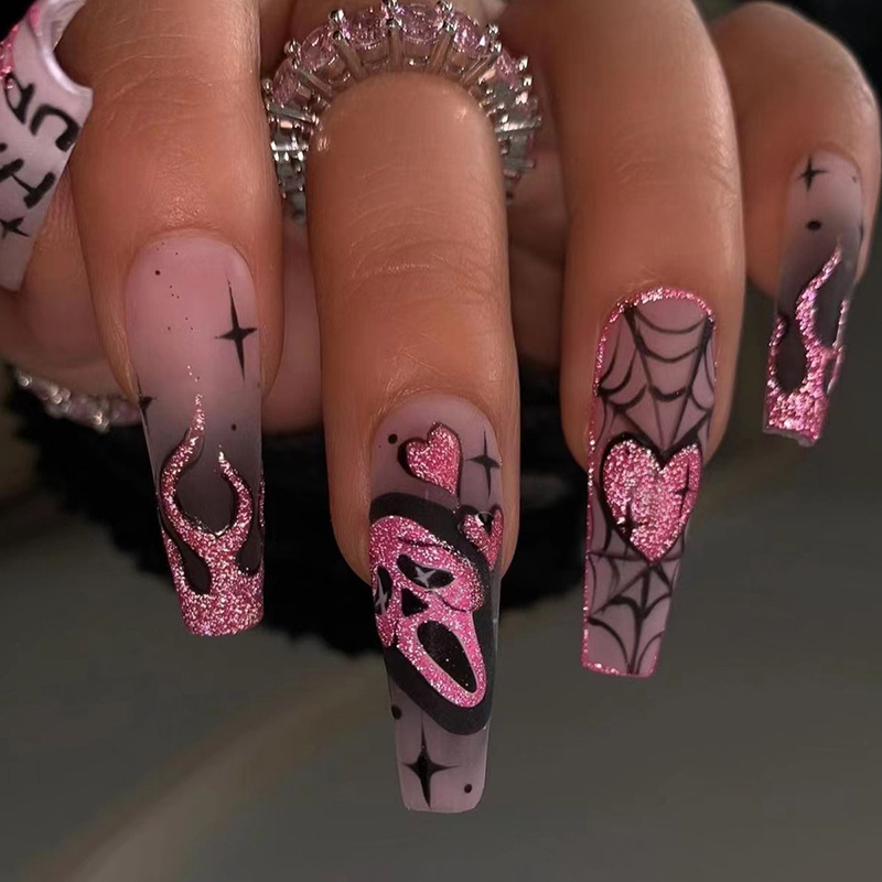 24pcs Glitter Pink Sequins Fak - đánh giá và giá Nail Art Gliter