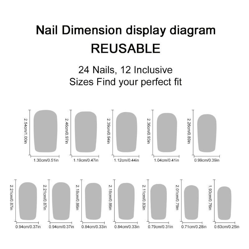 24pcs Summer Long Presss on Na - đánh giá và giá Nail Art Press On