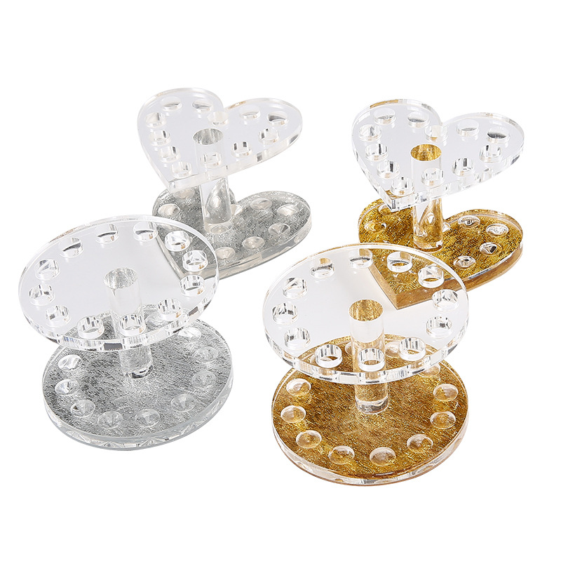 12 Holes Nail Brushes Storage  - đánh giá và giá Nail Art Rame