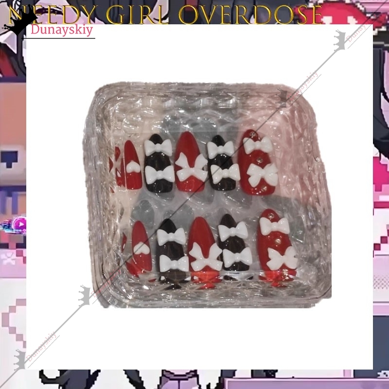 YiNuo*/Needy Girl Overdose Jir - đánh giá và giá Nail Art Press On
