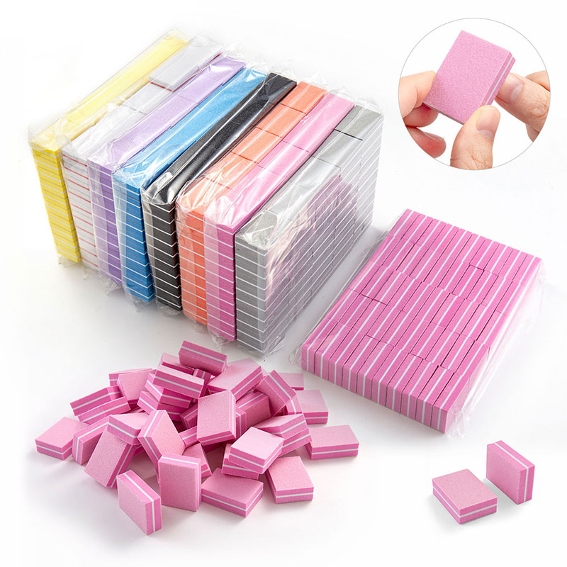 10/50pcs Mini Nails Art Buffer - đánh giá và giá Nail Art Pinterest