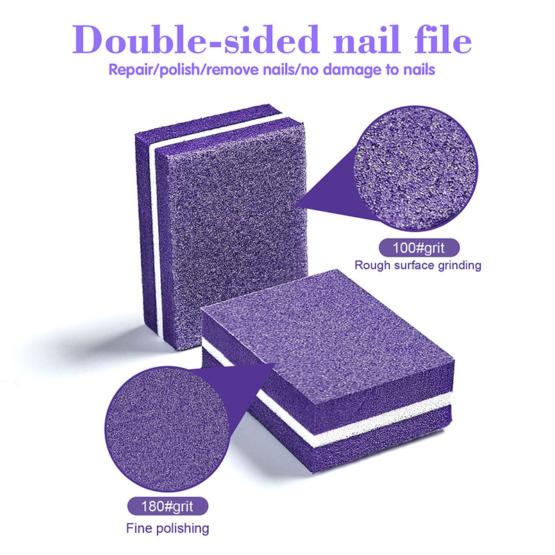 10/50pcs Mini Nails Art Buffer - đánh giá và giá Nail Art Pinterest