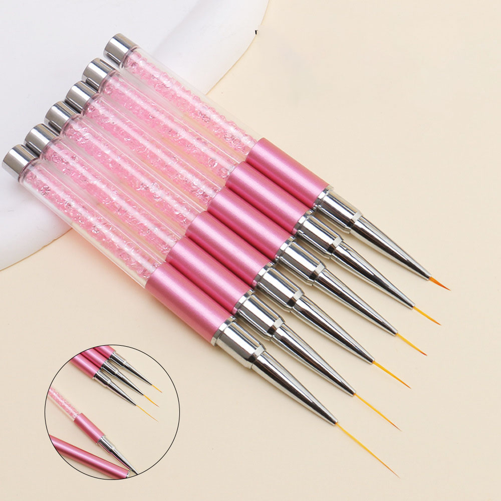 6pcs/Set Acrylic French Stripe - đánh giá và giá Nail Art Rame