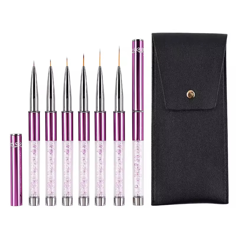 6pcs/Set Acrylic French Stripe - đánh giá và giá Nail Art Rame