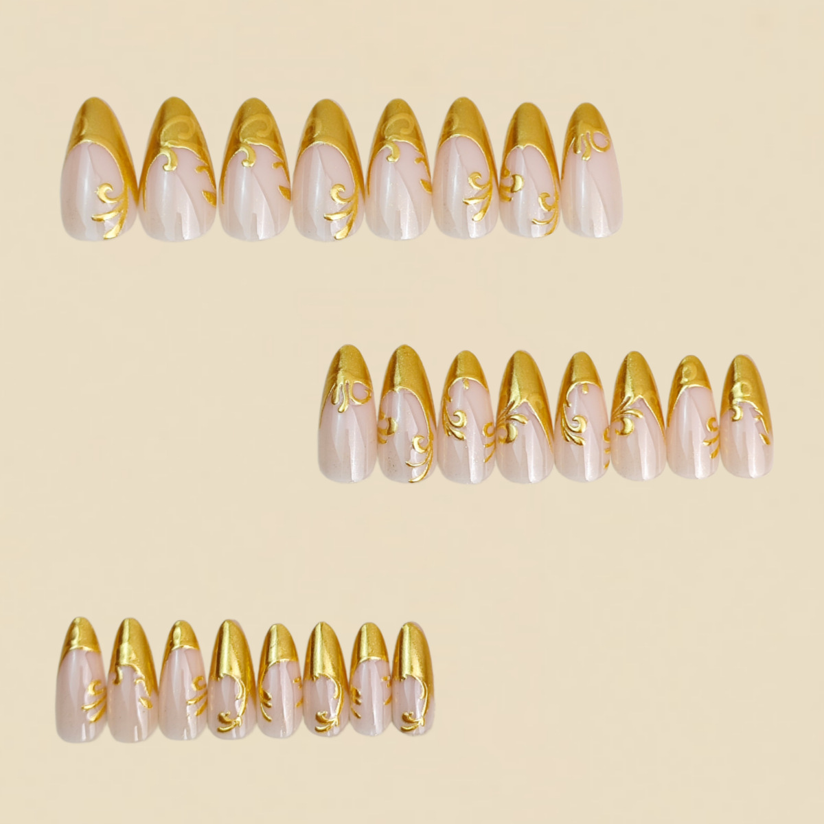 3D fake nails for women girls  - đánh giá và giá Nail Art Press On
