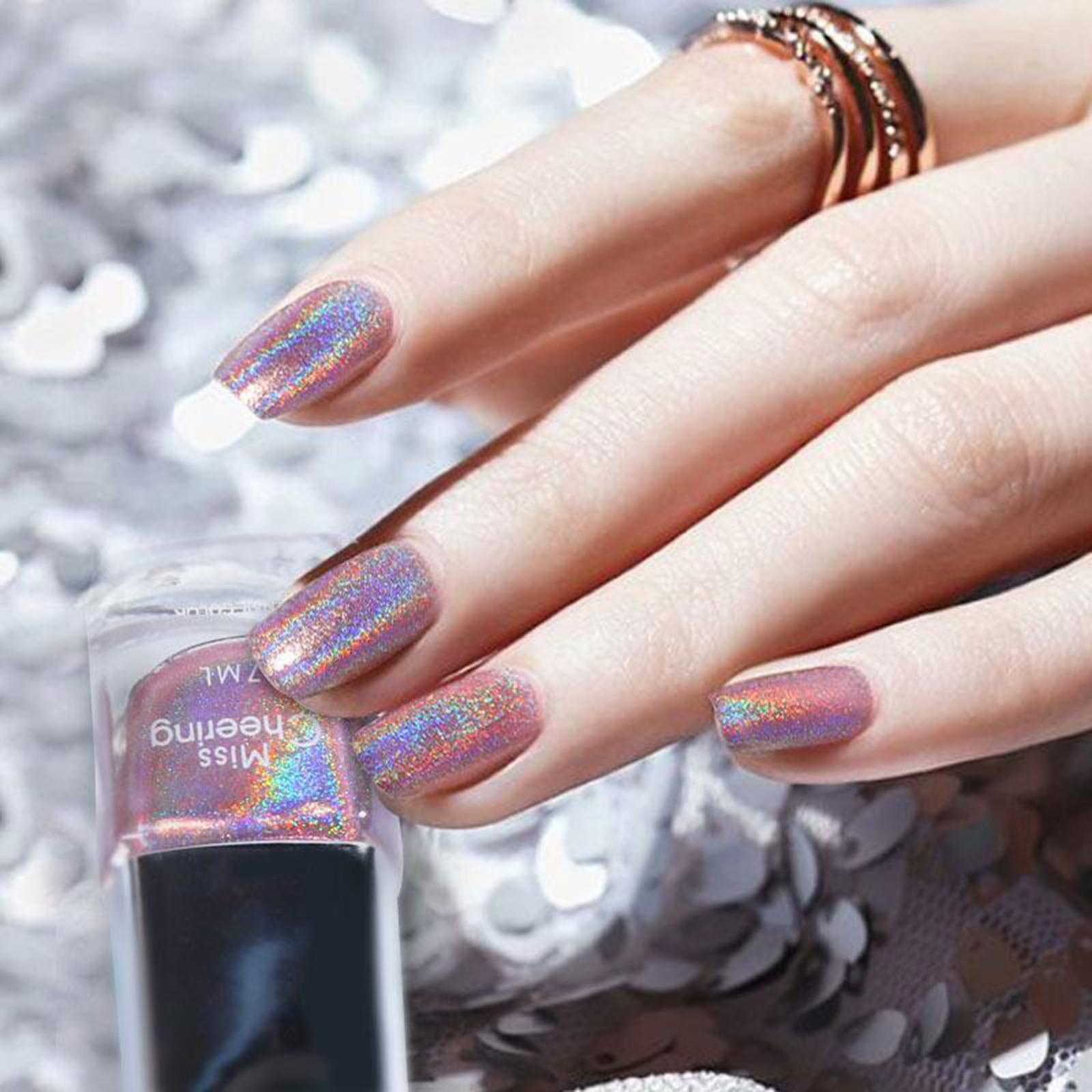 7ml Nail Art Powder Glitter Mi - đánh giá và giá Nail Glitter Chrome