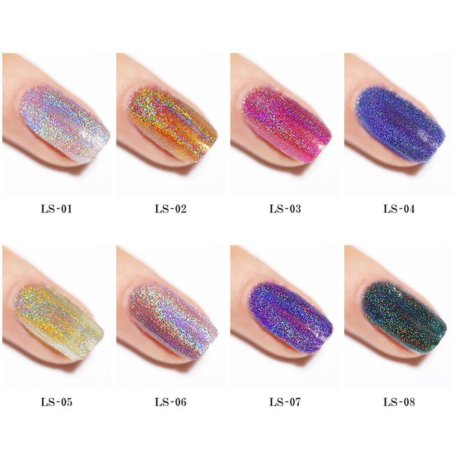 7ml Nail Art Powder Glitter Mi - đánh giá và giá Nail Glitter Chrome
