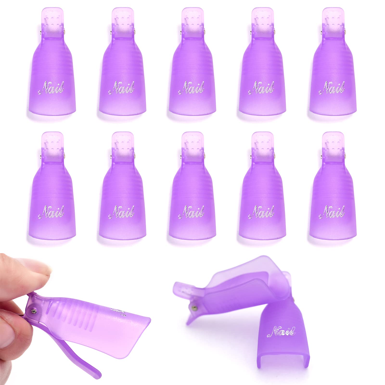 10Pcs Plastic Nail Art Soak Of - đánh giá và giá Nail Art Ideas