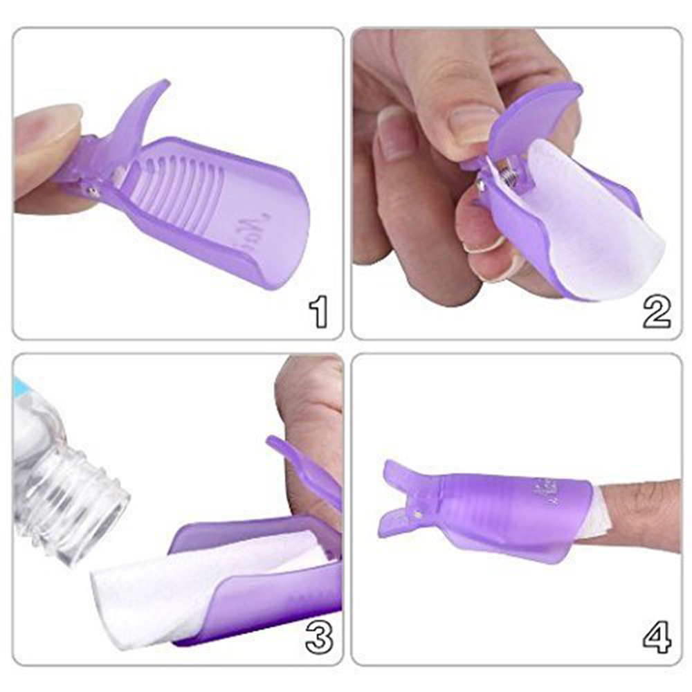 10Pcs Plastic Nail Art Soak Of - đánh giá và giá Nail Art Ideas
