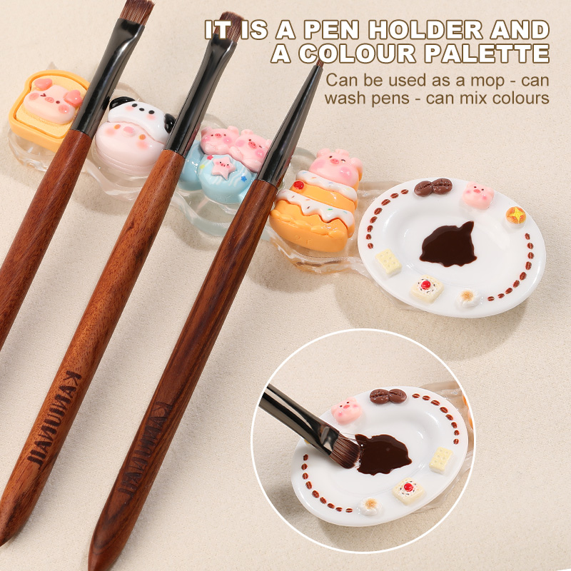 KANIU Cute Animal Nail Brush H - đánh giá và giá Nail Art Rame