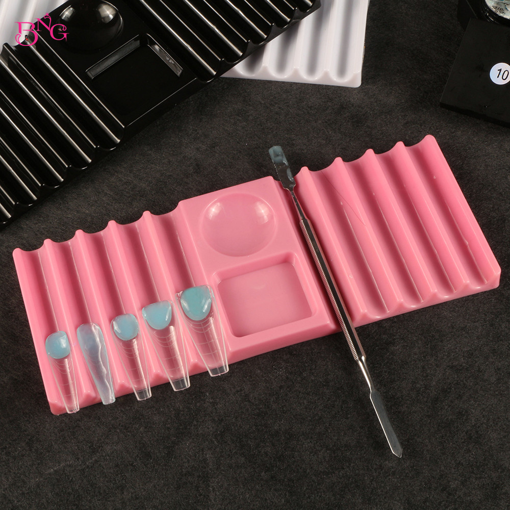 BNG Dual Form Holder Plastic P - đánh giá và giá Nail Art Rame