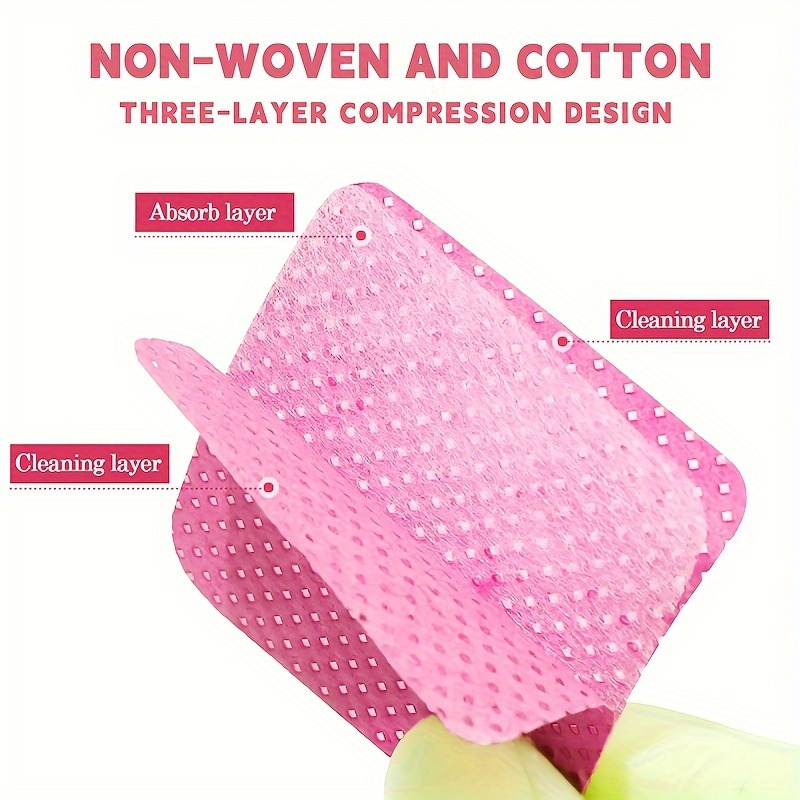 20/600pcs Lint-Free Nail Wipes - đánh giá và giá Nail Art Ideas