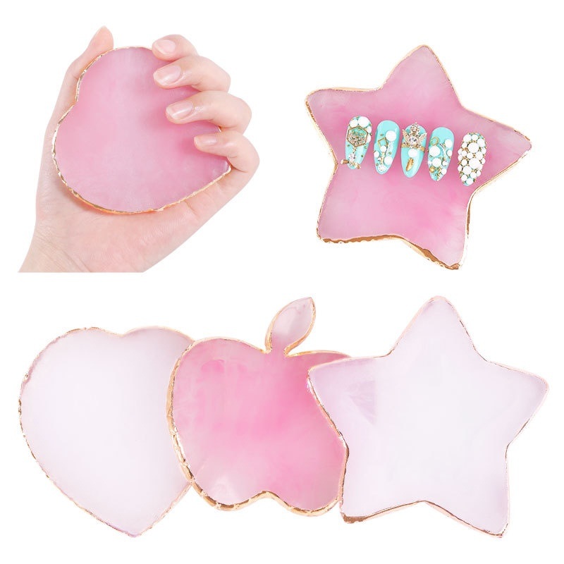 Resin Agate Stone Nail Art Pal - đánh giá và giá Nail Art Pinterest