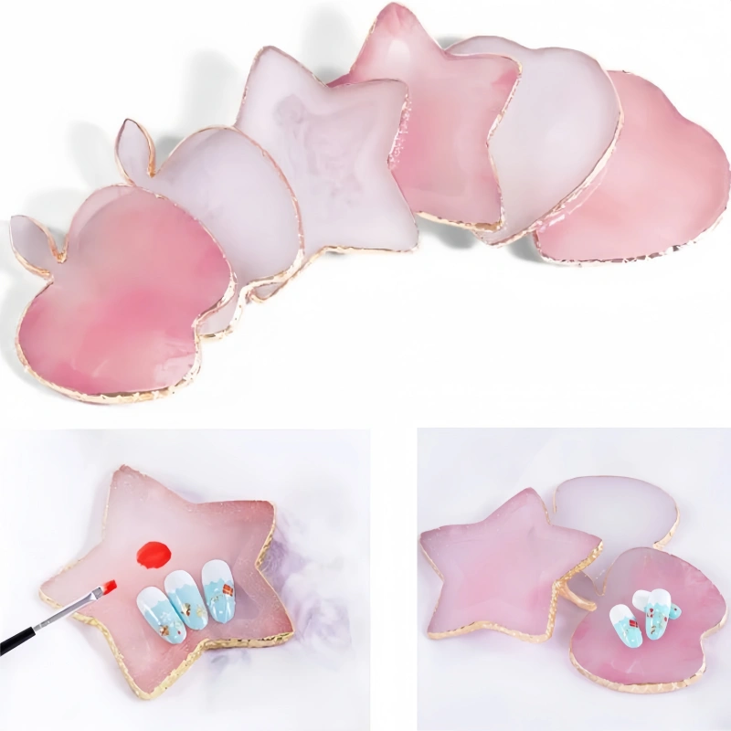Resin Agate Stone Nail Art Pal - đánh giá và giá Nail Art Pinterest