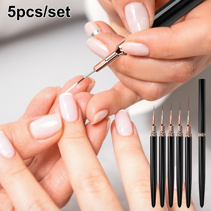 #5Pcs/Set Professional Nail Ar - đánh giá và giá Nail Art Rame