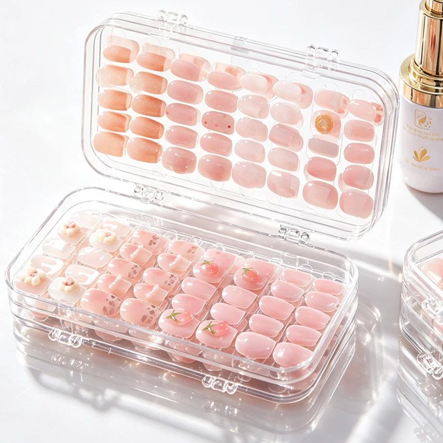 Clear Foldable Press On Nail S - đánh giá và giá Nail Art Pinterest