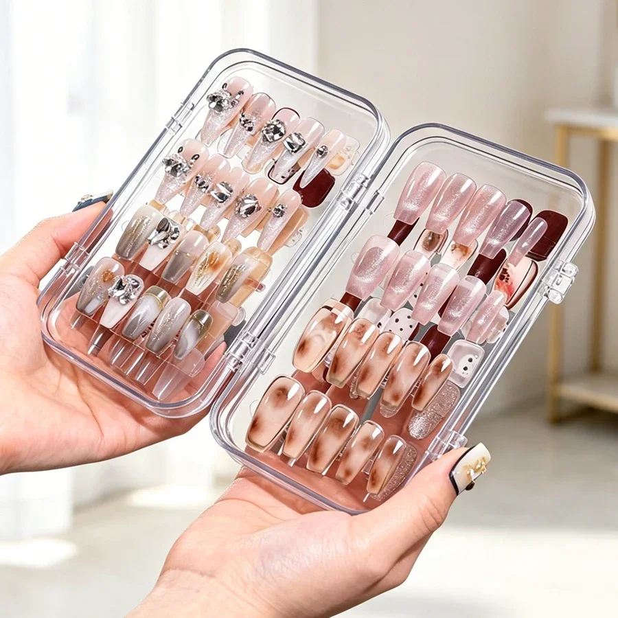 Clear Foldable Press On Nail S - đánh giá và giá Nail Art Pinterest