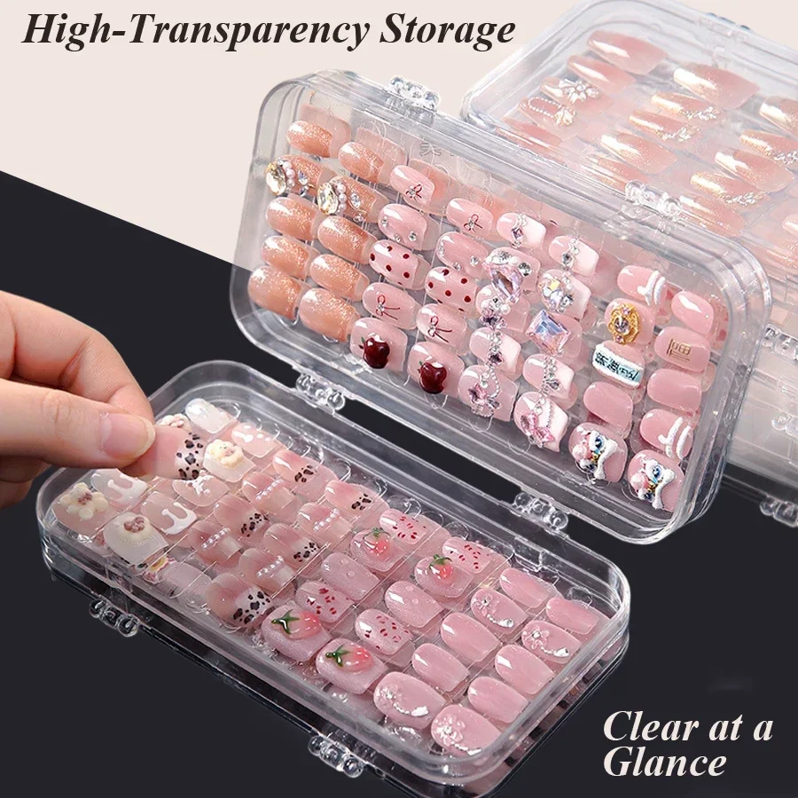Clear Foldable Press On Nail S - đánh giá và giá Nail Art Pinterest