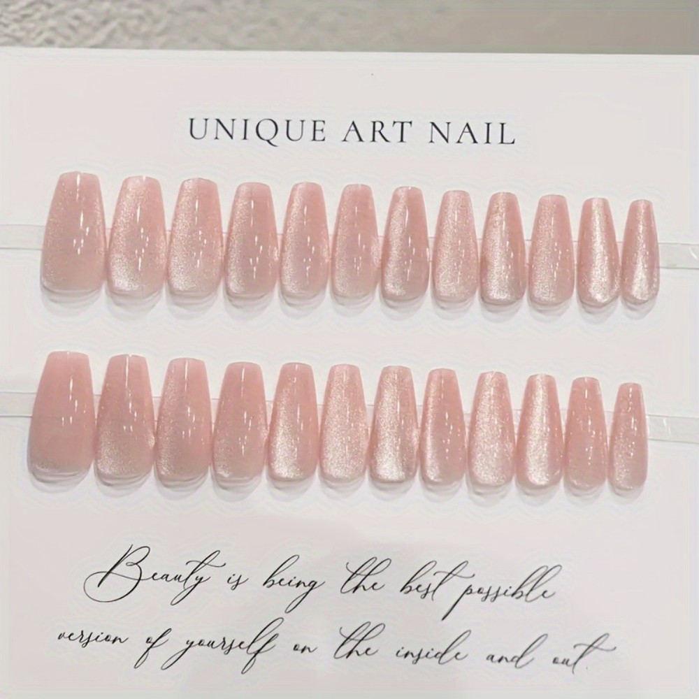 24pcs Sparkling Pink Glitter C - đánh giá và giá Nail Art Gliter