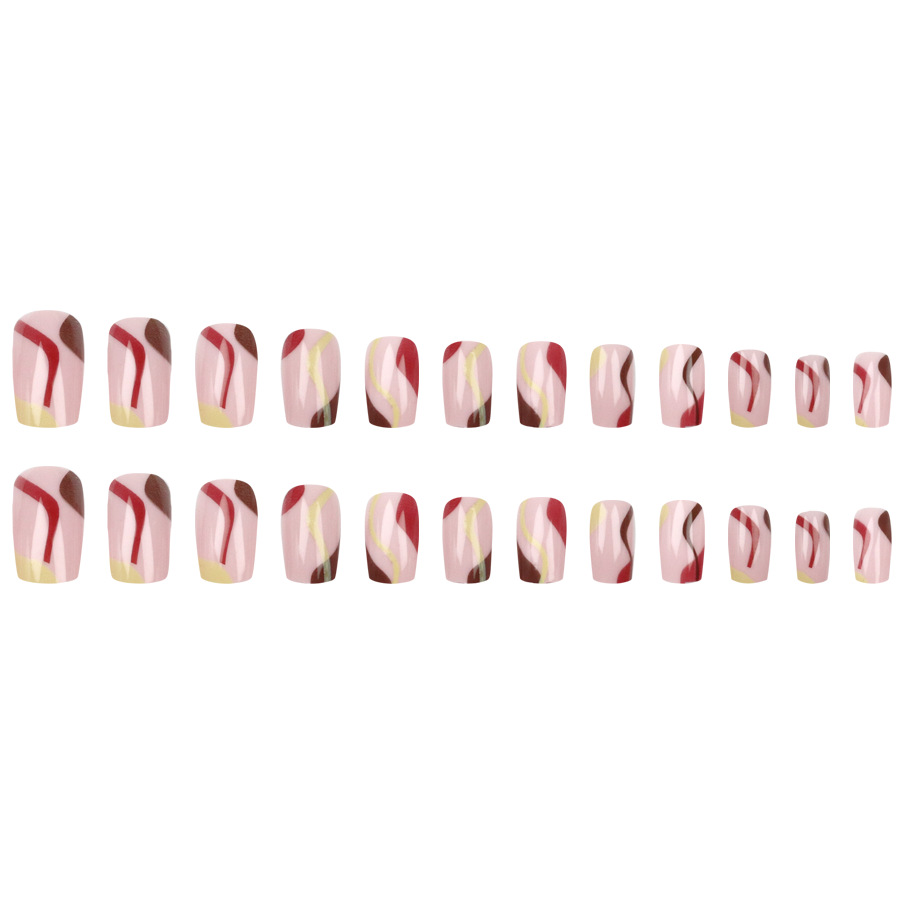 Short Medium fake nails for wo - đánh giá và giá Nail Art Press On