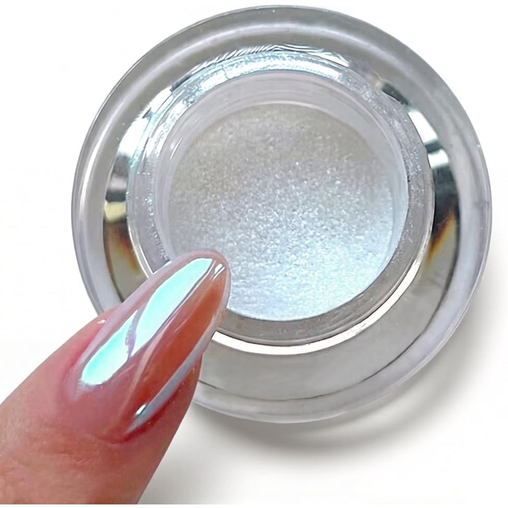 Chrome Nail Powder, Glossy Aur - đánh giá và giá Nail Glitter Chrome