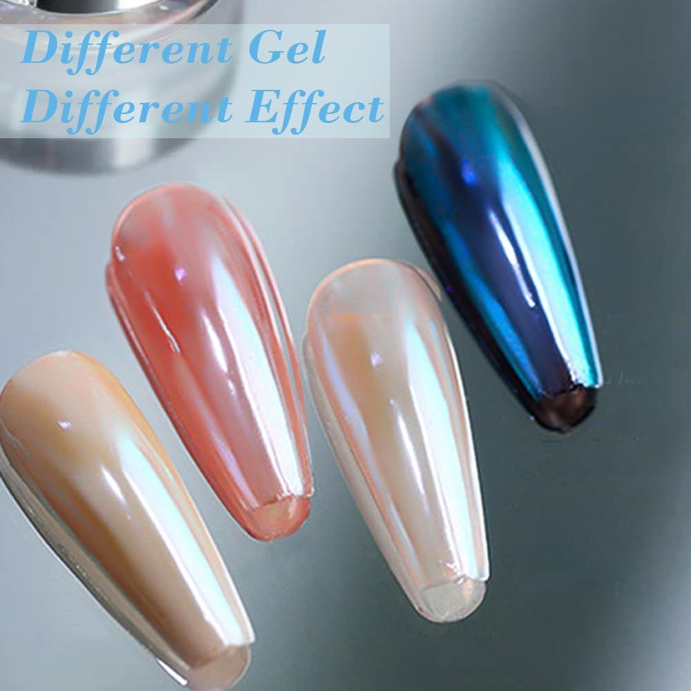 Chrome Nail Powder, Glossy Aur - đánh giá và giá Nail Glitter Chrome