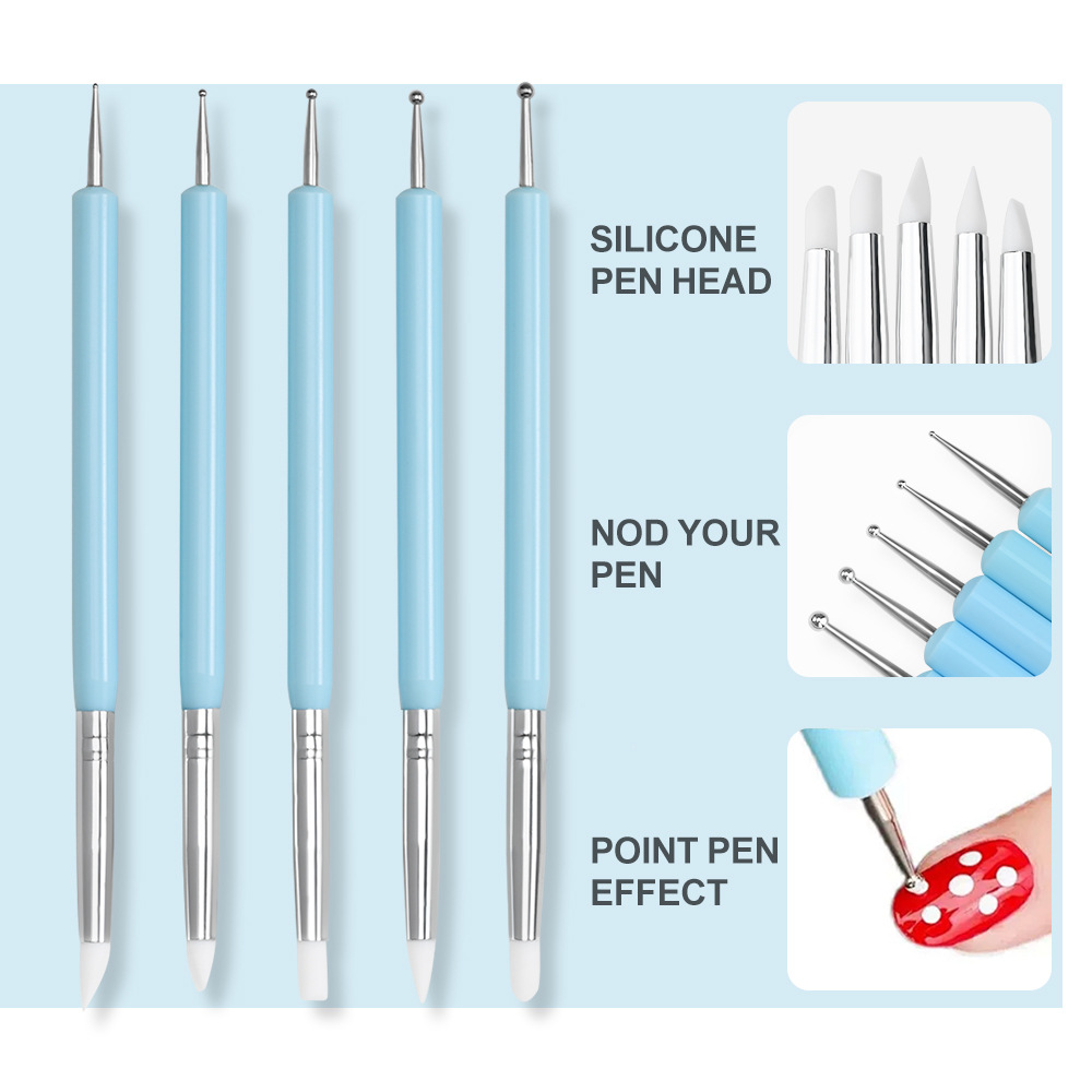 1/3/5/6/pcs/set Nail Art Brush - đánh giá và giá Nail Art Rame