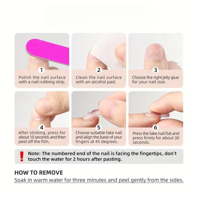 10pcs Pure Hand Pressed Short  - đánh giá và giá Nail Art Gliter