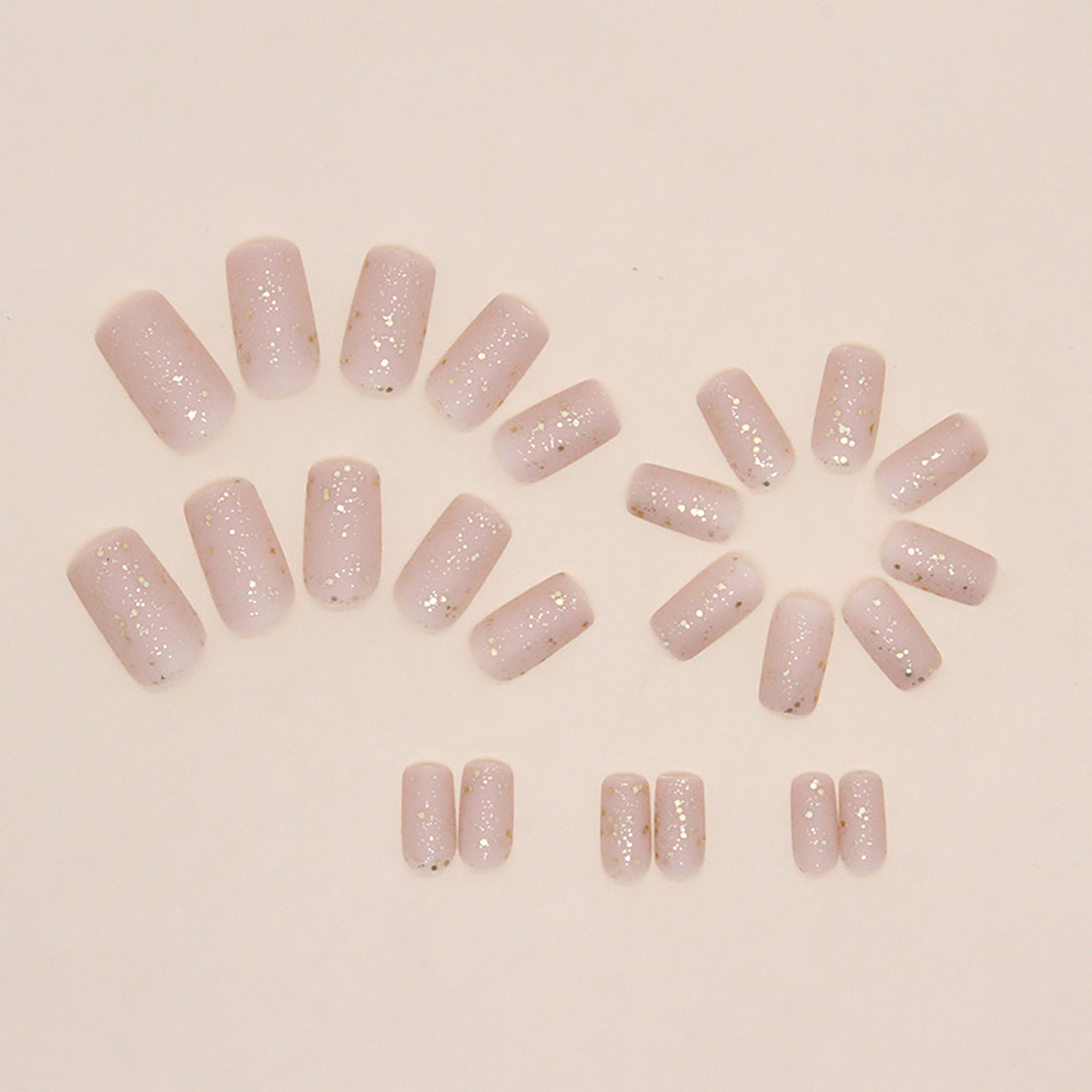 24 pieces of medium square fro - đánh giá và giá Nail Art Gliter