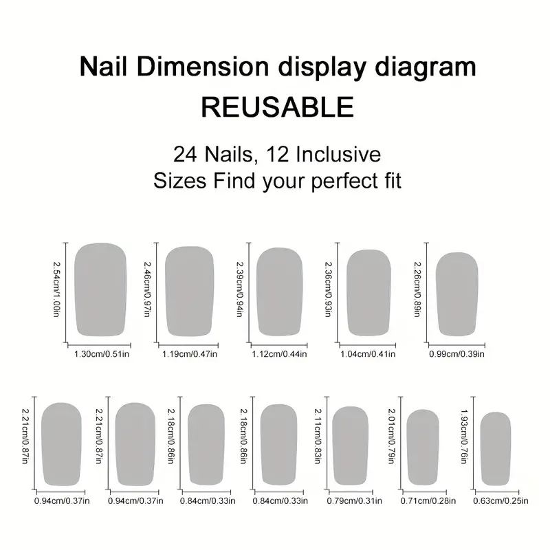 24 pieces of medium square fro - đánh giá và giá Nail Art Gliter