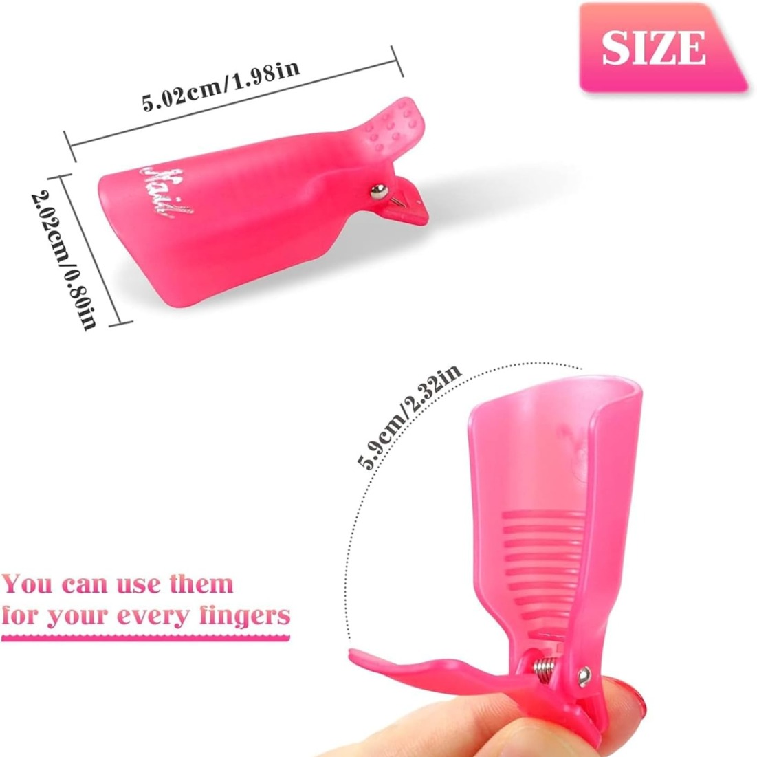 10 Pcs Nail Polish Remover Cli - đánh giá và giá Nail Art Ideas